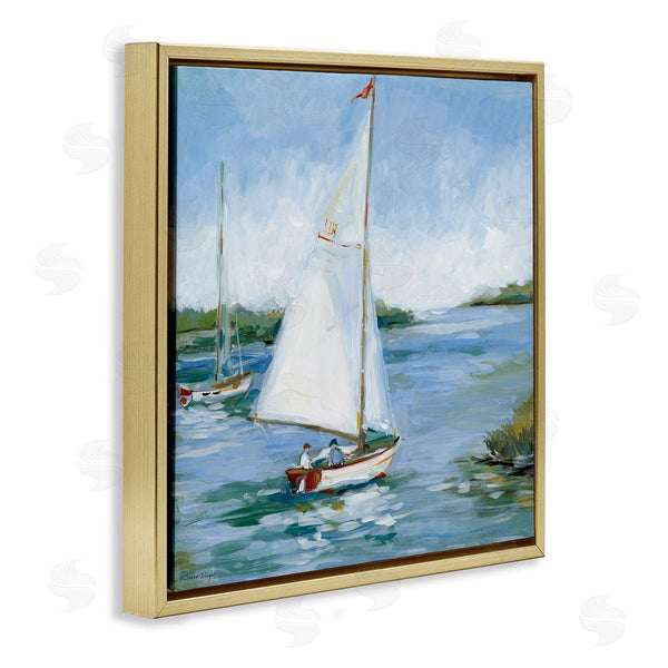 Stupell Industries Susan Winget | Two Men On Sailboat