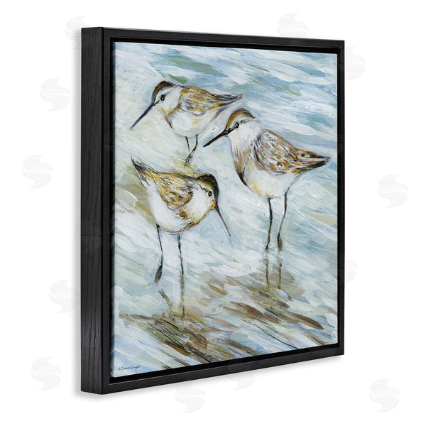 Stupell Industries Susan Winget | Wetlands Sandpiper Trio
