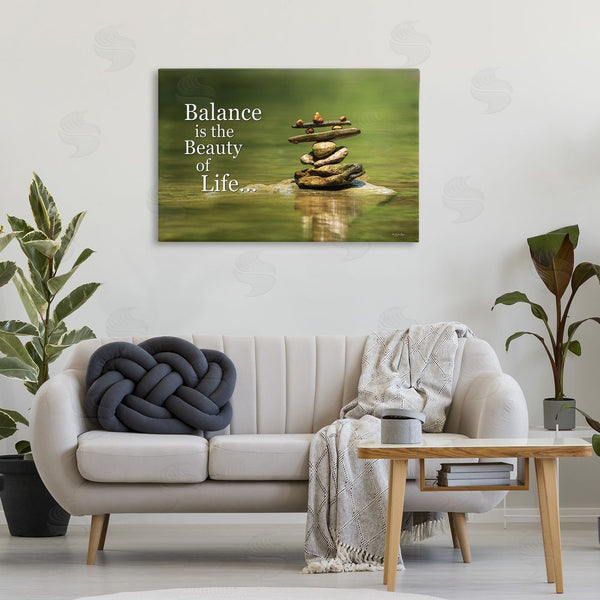 Stupell Industries Susie Boyer | Balance Is Beauty Wall Art