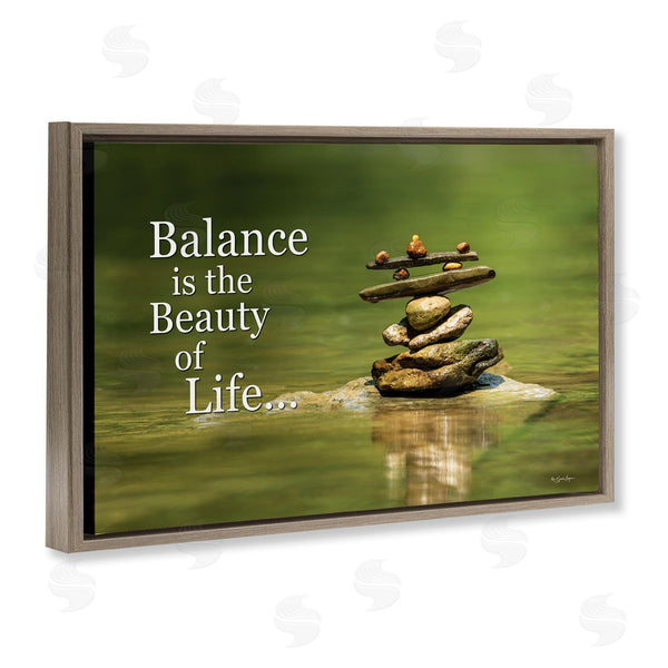 Stupell Industries Susie Boyer | Balance Is Beauty Wall Art