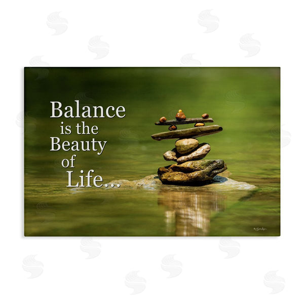stupell industries Susie Boyer | Balance Is Beauty Wall Art