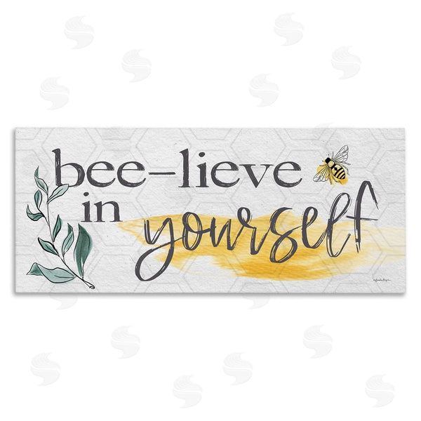 stupell industries Susie Boyer | Bee-Lieve in Yourself Phase Wall Art