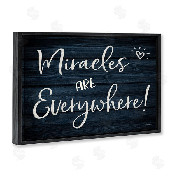Stupell Industries Susie Boyer | Miracles Are Everywhere Wall Art