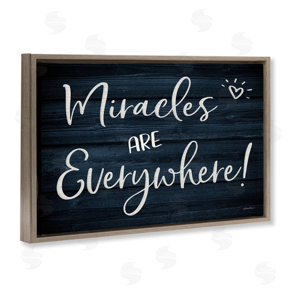 Stupell Industries Susie Boyer | Miracles Are Everywhere Wall Art