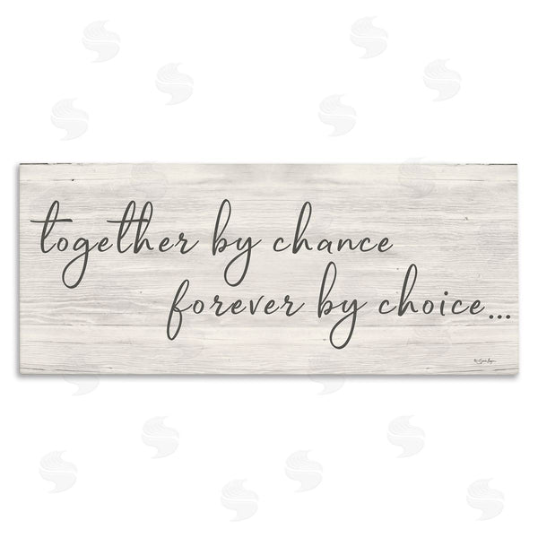 stupell industries Susie Boyer | Together By Chance Romantic Phrase