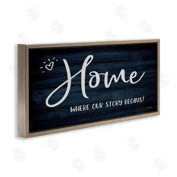Stupell Industries Susie Boyer | Where Our Story Begins Wall Art