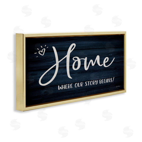 Stupell Industries Susie Boyer | Where Our Story Begins Wall Art