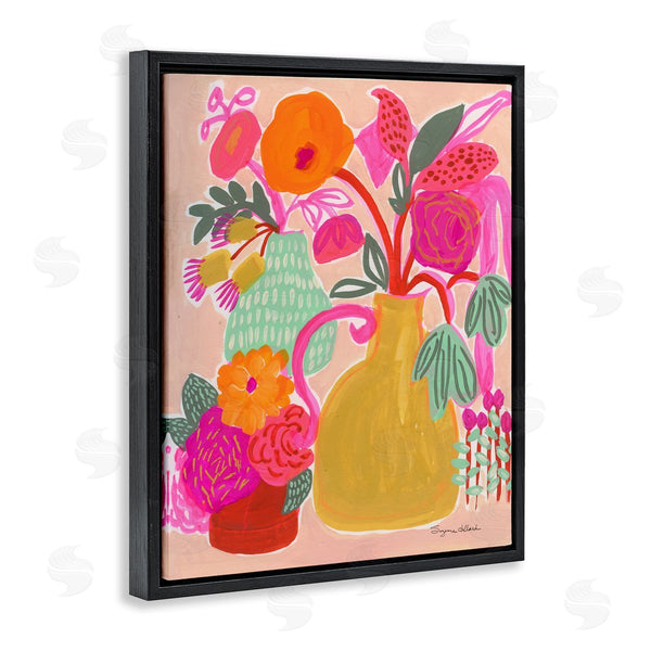 Stupell Industries Suzanne Allard | Bright Pink & Yellow Bouquet