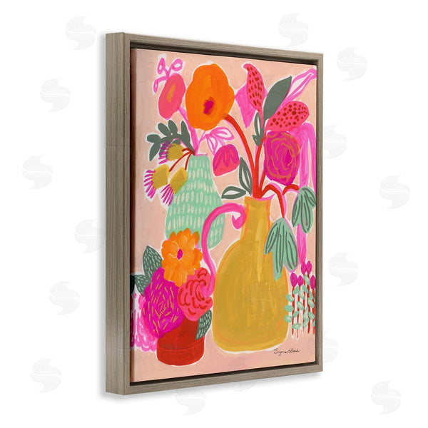 Stupell Industries Suzanne Allard | Bright Pink & Yellow Bouquet