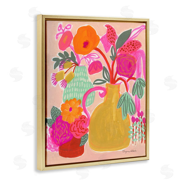 Stupell Industries Suzanne Allard | Bright Pink & Yellow Bouquet