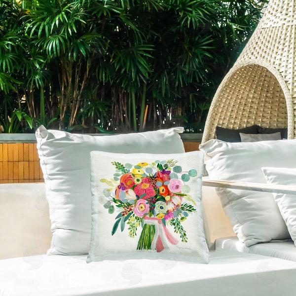 Stupell Industries Suzanne Allard | Constant Friend Bouquet Throw Pillow