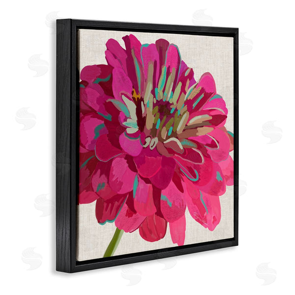 Stupell Industries Suzanne Allard | Vivid Pink Dahlia Flower Bloom Wall Art