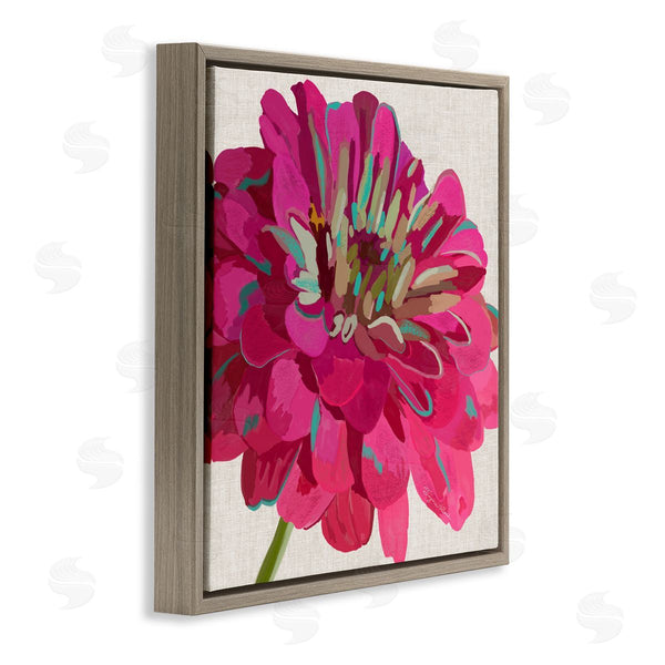Stupell Industries Suzanne Allard | Vivid Pink Dahlia Flower Bloom Wall Art