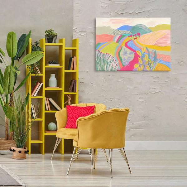 Stupell Industries Suzanne Allard | Whimsical Hued Farmland Wall Art