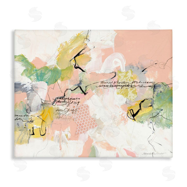 stupell industries Suzanne McCourt | Pink Cashmere Abstraction
