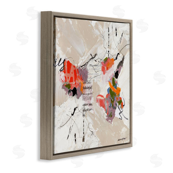 Stupell Industries Suzanne McCourt | Speak To Me Abstraction