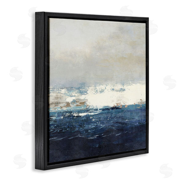 Stupell Industries Suzanne Nicoll | Abstract Ocean Tide