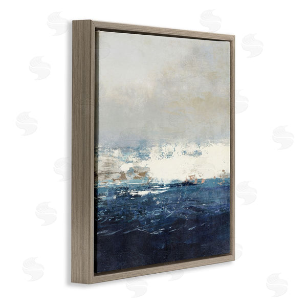 Stupell Industries Suzanne Nicoll | Abstract Ocean Tide