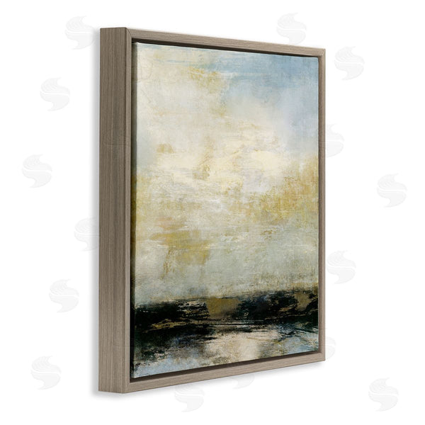 Stupell Industries Suzanne Nicoll | Abstract Paint Streak Landscape