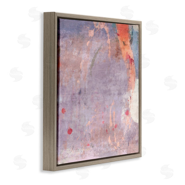 Stupell Industries Suzanne Nicoll | Abstract Purple Ombre
