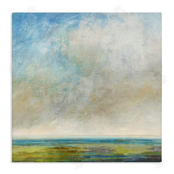 stupell industries Suzanne Nicoll | Abstract Scenery Cloudy Water View Wall Art