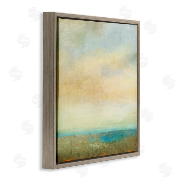 Stupell Industries Suzanne Nicoll | Abstract Sunlit Landscape