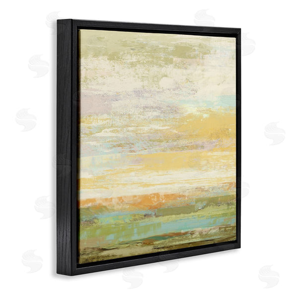 Stupell Industries Suzanne Nicoll | Abstract Yellow Landscape Wall Art