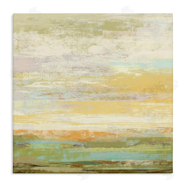 stupell industries Suzanne Nicoll | Abstract Yellow Landscape Wall Art