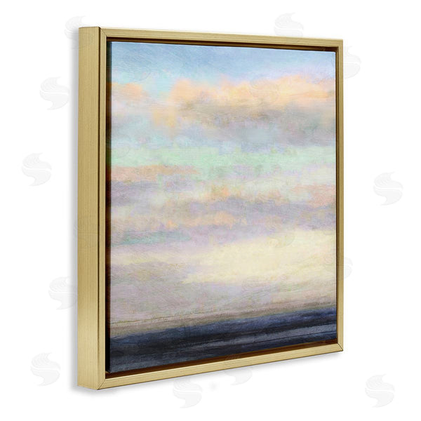 Stupell Industries Suzanne Nicoll | Cloudy Abstract Bay Scene