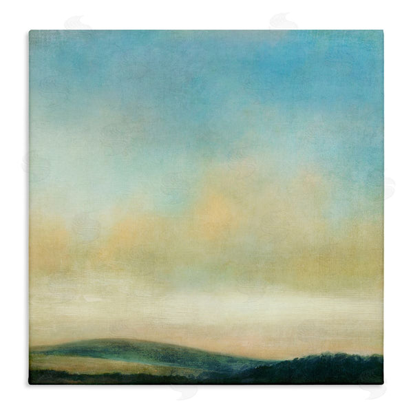 stupell industries Suzanne Nicoll | Cloudy Countryside Fields Wall Art