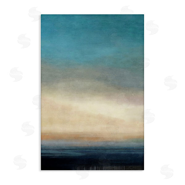 stupell industries Suzanne Nicoll | Deep Blue Ocean Abstract