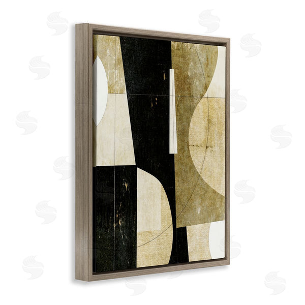 Stupell Industries Suzanne Nicoll | Earth Tone Collaged Shapes