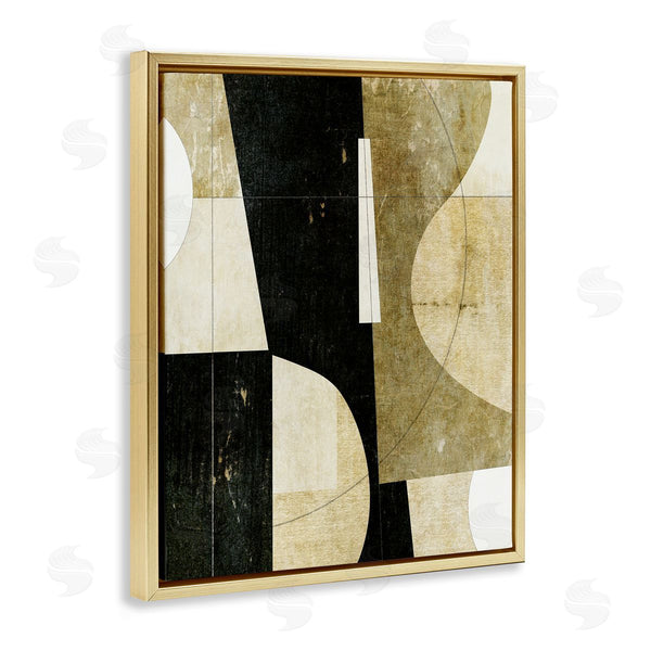 Stupell Industries Suzanne Nicoll | Earth Tone Collaged Shapes