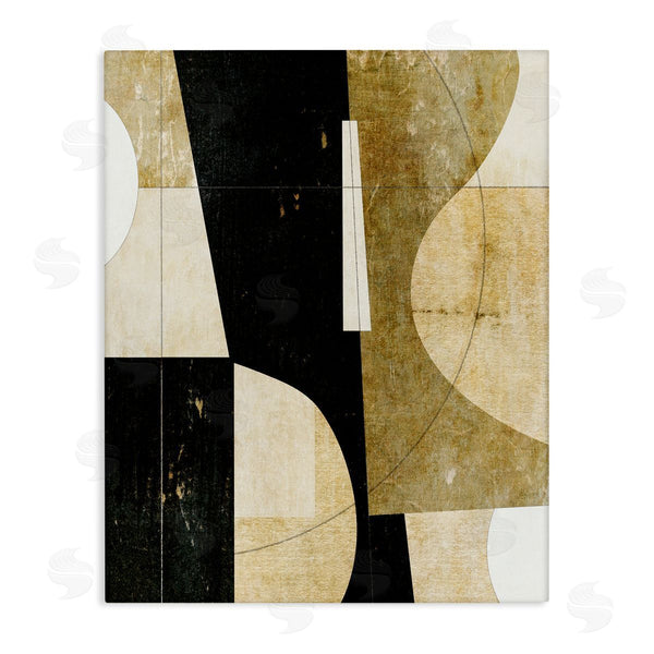 stupell industries Suzanne Nicoll | Earth Tone Collaged Shapes