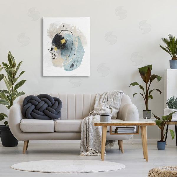 Stupell Industries Suzanne Nicoll | Glam Accent Contemporary Shapes Wall Art