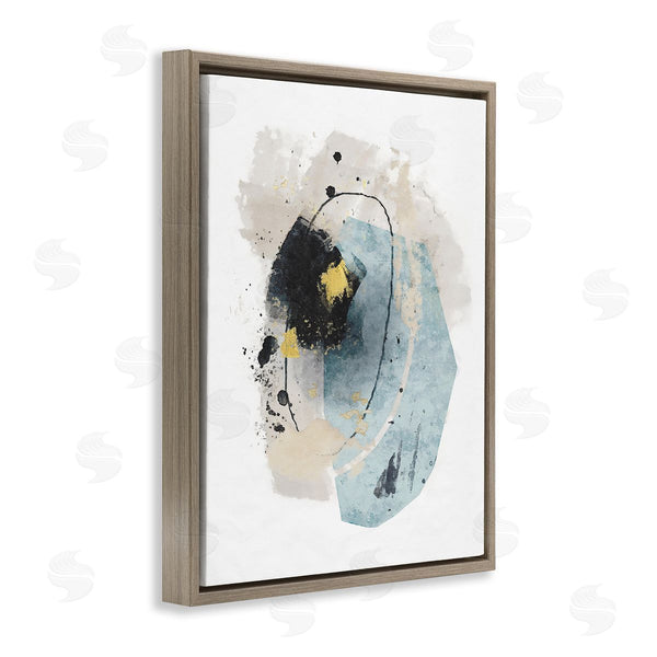 Stupell Industries Suzanne Nicoll | Glam Accent Contemporary Shapes Wall Art