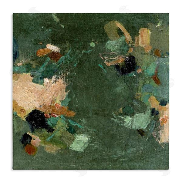 stupell industries Suzanne Nicoll | Green Hued Abstraction