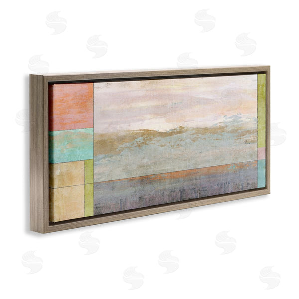 Stupell Industries Suzanne Nicoll | Landscape And Geometric Border Wall Art