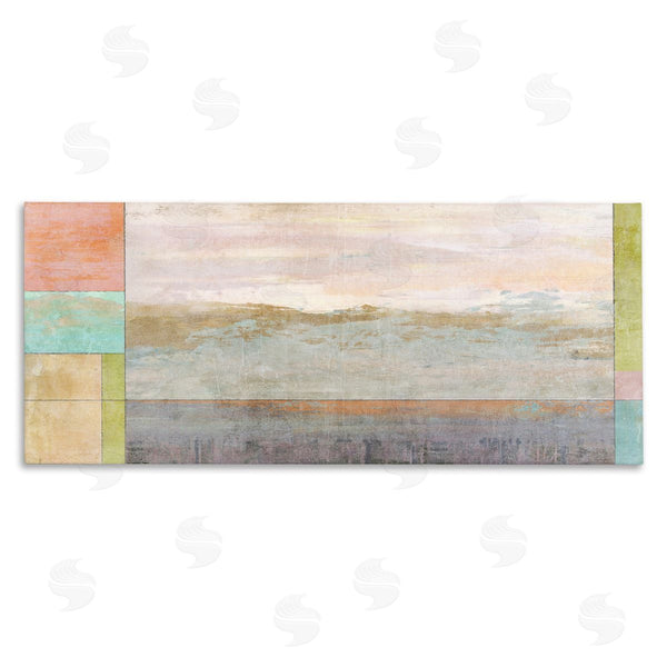 stupell industries Suzanne Nicoll | Landscape and Geometric Border Wall Art