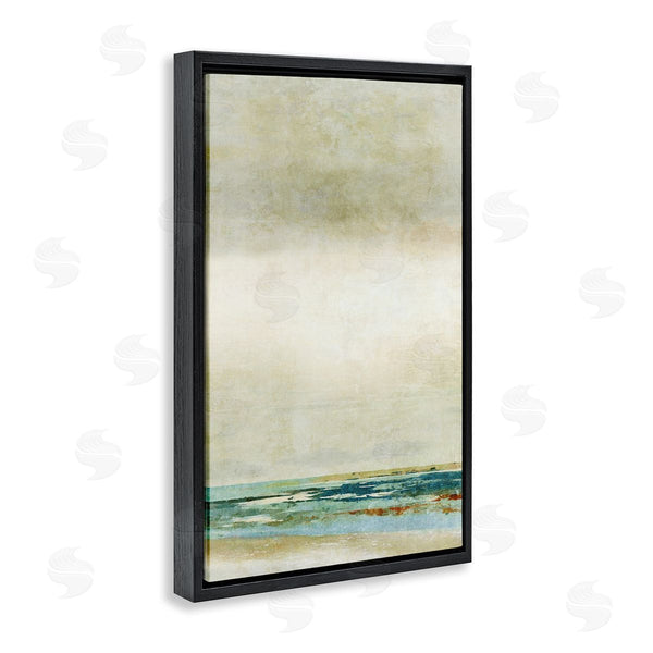 Stupell Industries Suzanne Nicoll | Neutral Beige Beach Abstraction