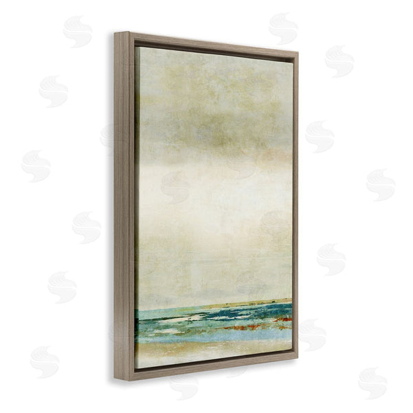 Stupell Industries Suzanne Nicoll | Neutral Beige Beach Abstraction