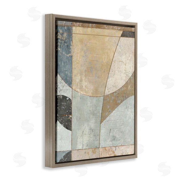 Stupell Industries Suzanne Nicoll | Neutral Tones Curved Shapes Wall Art