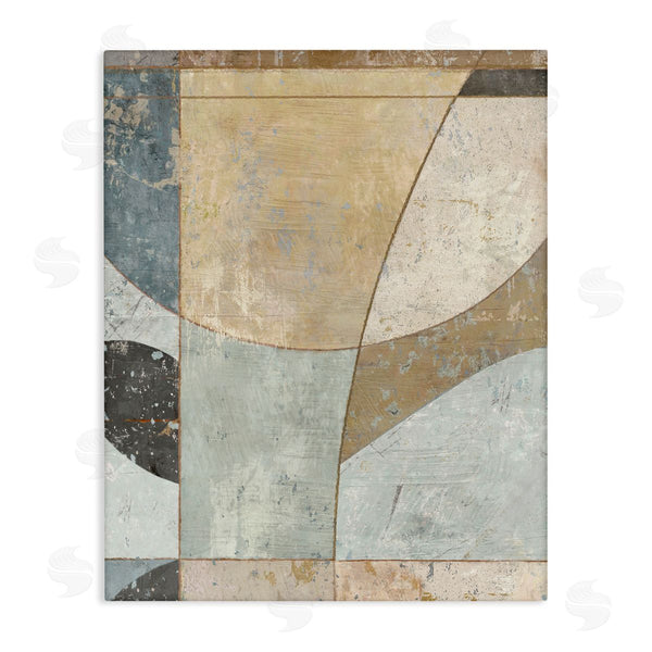 stupell industries Suzanne Nicoll | Neutral Tones Curved Shapes Wall Art