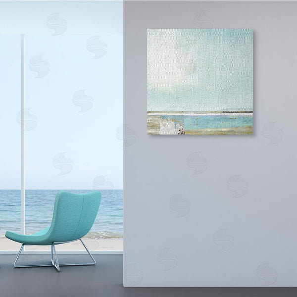 Stupell Industries Suzanne Nicoll | Ocean Boardwalk Abstraction Sunny Daytime Beach Wall Art