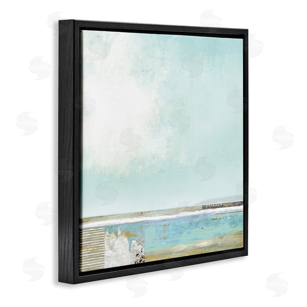 Stupell Industries Suzanne Nicoll | Ocean Boardwalk Abstraction Sunny Daytime Beach Wall Art