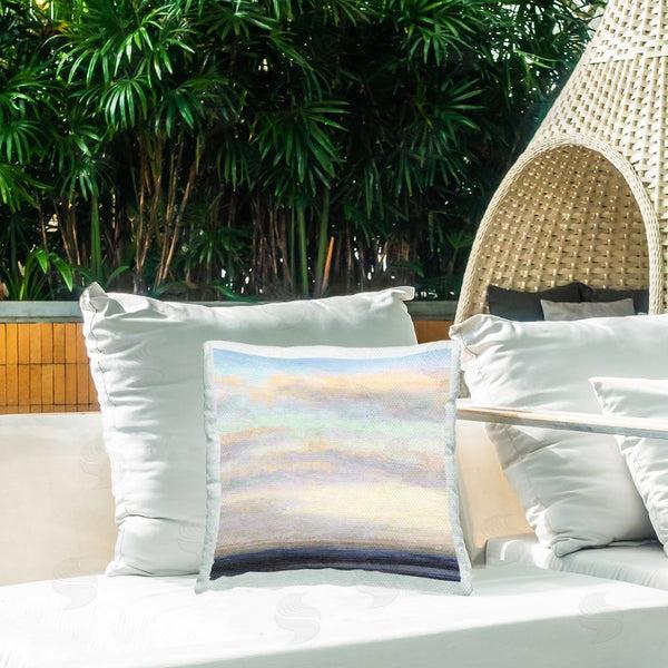 Stupell Industries Suzanne Nicoll | Ombre Pastel Sky Printed Throw Pillow
