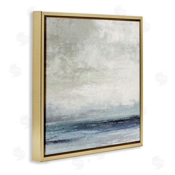 Stupell Industries Suzanne Nicoll | Rainy Sea Shoreline Abstract