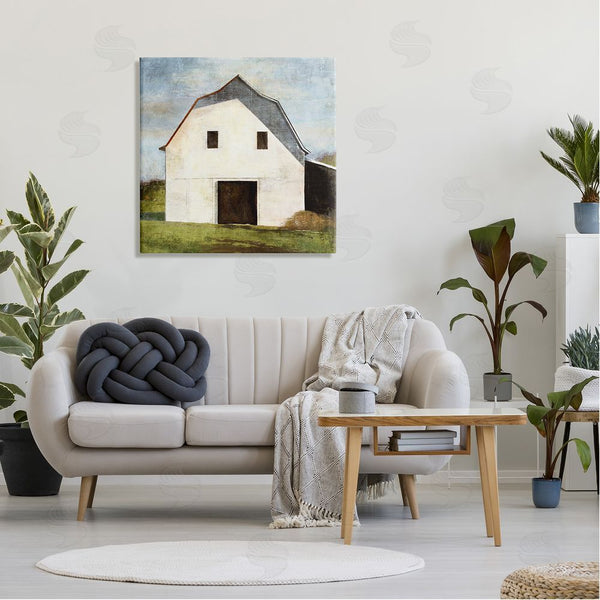 Stupell Industries Suzanne Nicoll | Rural Barn Farm Painting Wall Art