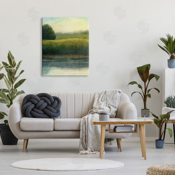 Stupell Industries Suzanne Nicoll | Rural Pond Grassland Nature Wall Art