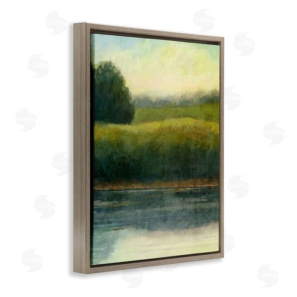 Stupell Industries Suzanne Nicoll | Rural Pond Grassland Nature Wall Art